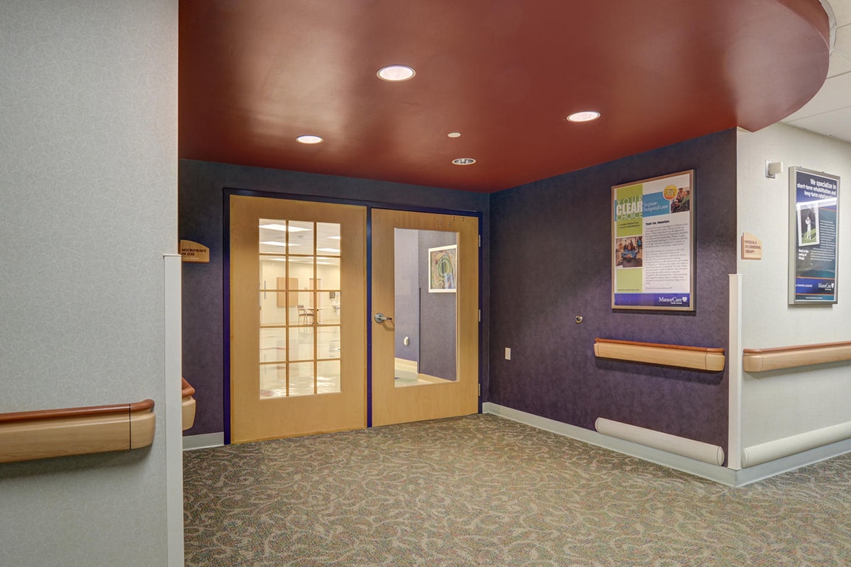 The entryway doors to Barberton