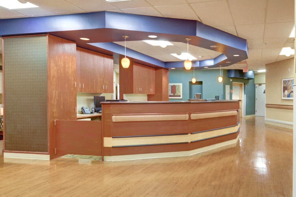 The nurses station at Barberton